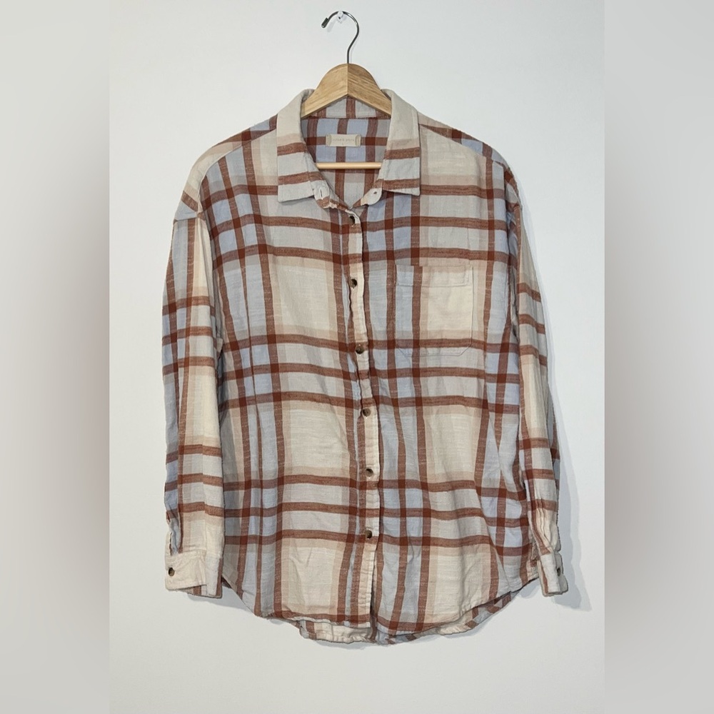 Altar’d State Button up Flannel Shirt